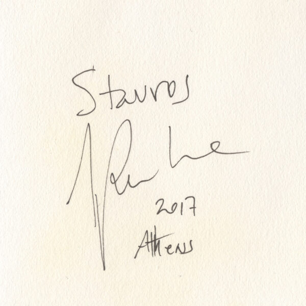 Stavros / Signature verso