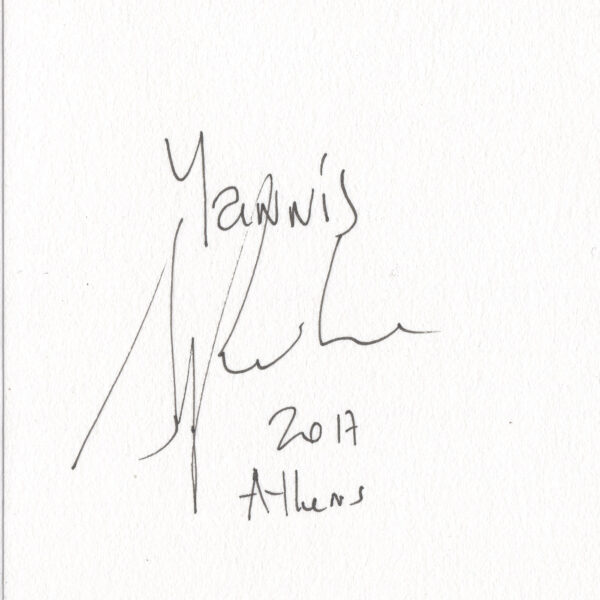 Yannis / Signature verso