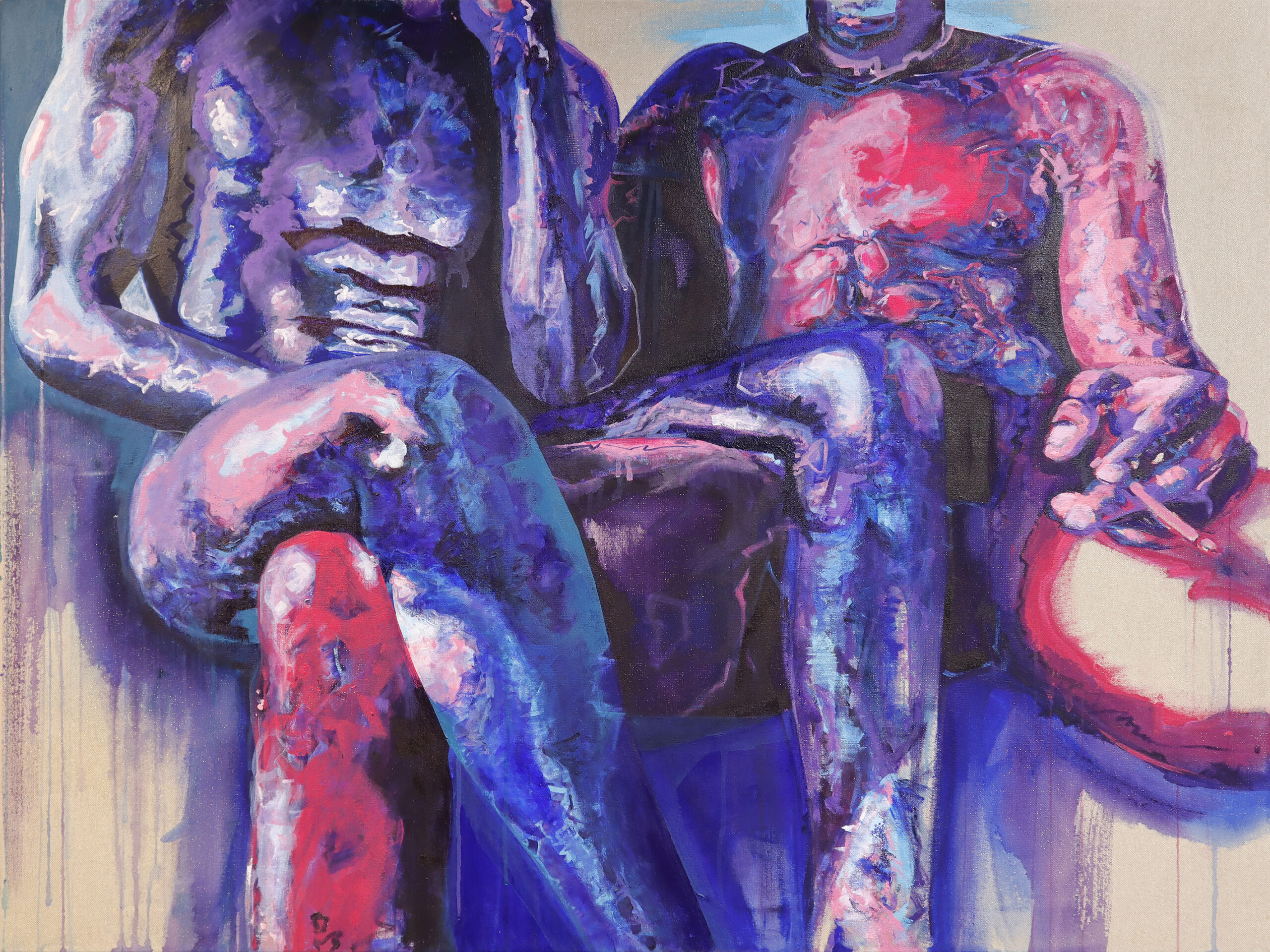 peinture gay LGBTQIA+